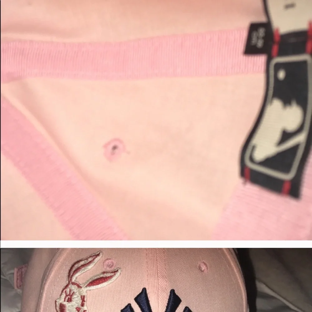 Pink Gucci NY Yankees Hat - Picture 4 of 8